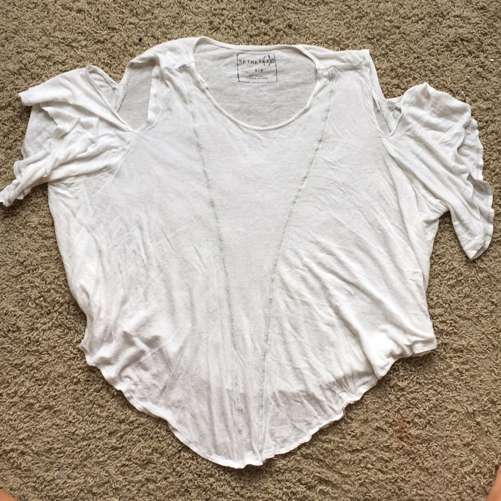 FREE PEOPLE white shirt